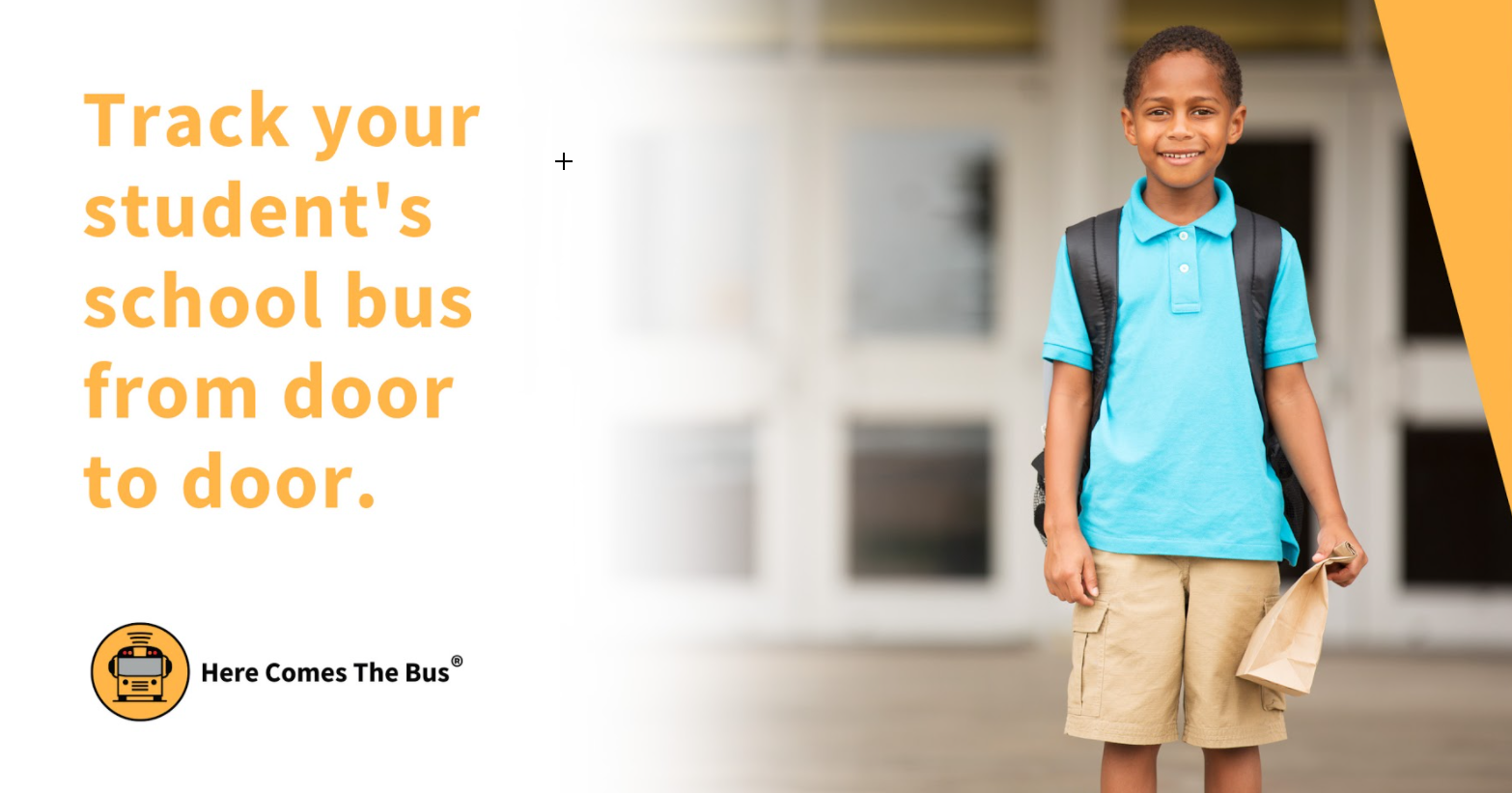 Track you student's school bus from door to door. 